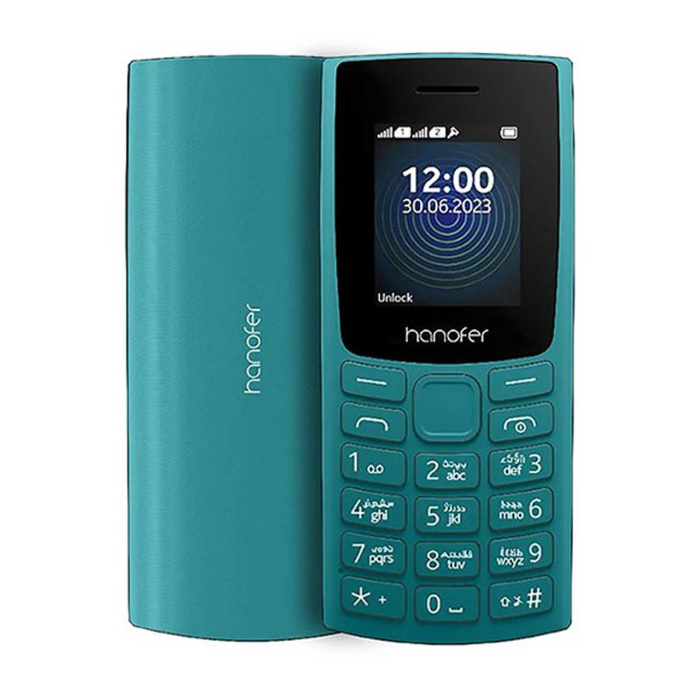  گوشی موبایل Hanofer مدل 105 2023 ظرفیت 32 مگابایت (سه ماه تعویض)