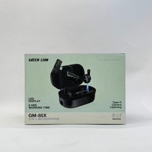 میکروفون یقه‌ای  ۳ در ۱ مدل GM-85X از برند Green Lion